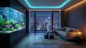 Night City Penthouse View
