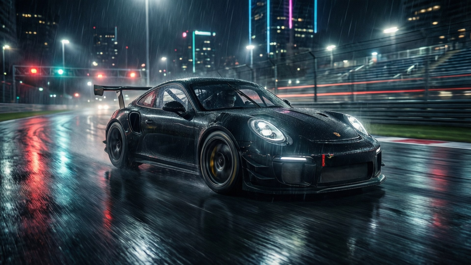 Night City Racer by Wallpapers.art Studio