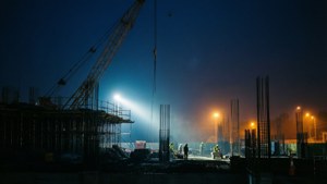 Night Construction Glow