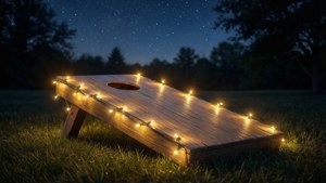 Night Cornhole Lights