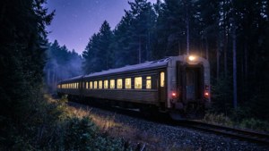 Night Forest Train