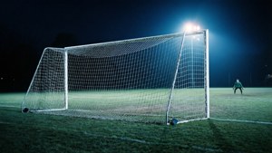 Night Game Goal Post