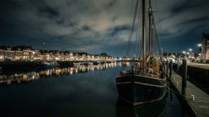 Night Harbor Glow