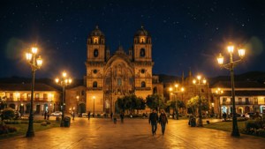 Night Lights of Plaza