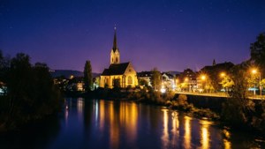 Night Lights Over Dietikon