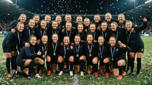 Night Match Victory Celebration
