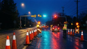 Night Roadwork Glow