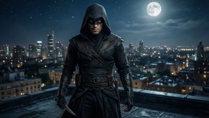 Night Rooftop Assassin
