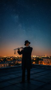 Night Rooftop Flute