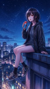 Night Rooftop Relax