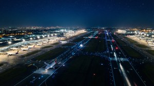Night Runway Lights