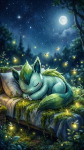 Night Sky Slumber Bayleef