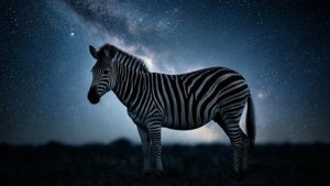 Night Sky Zebra