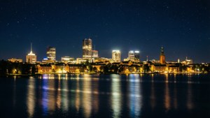 Night Skyline Glow