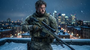 Night Sniper Rooftop