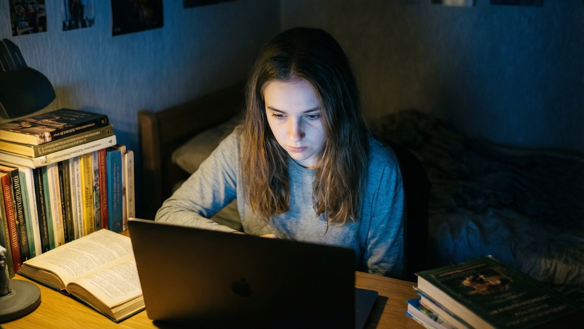 Night Study Alya Russian by Wallpapers.art Studio
