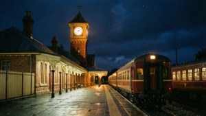 Night Train at Ballarat Station
