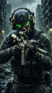 Night Vision Soldier