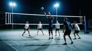 Night Volleyball