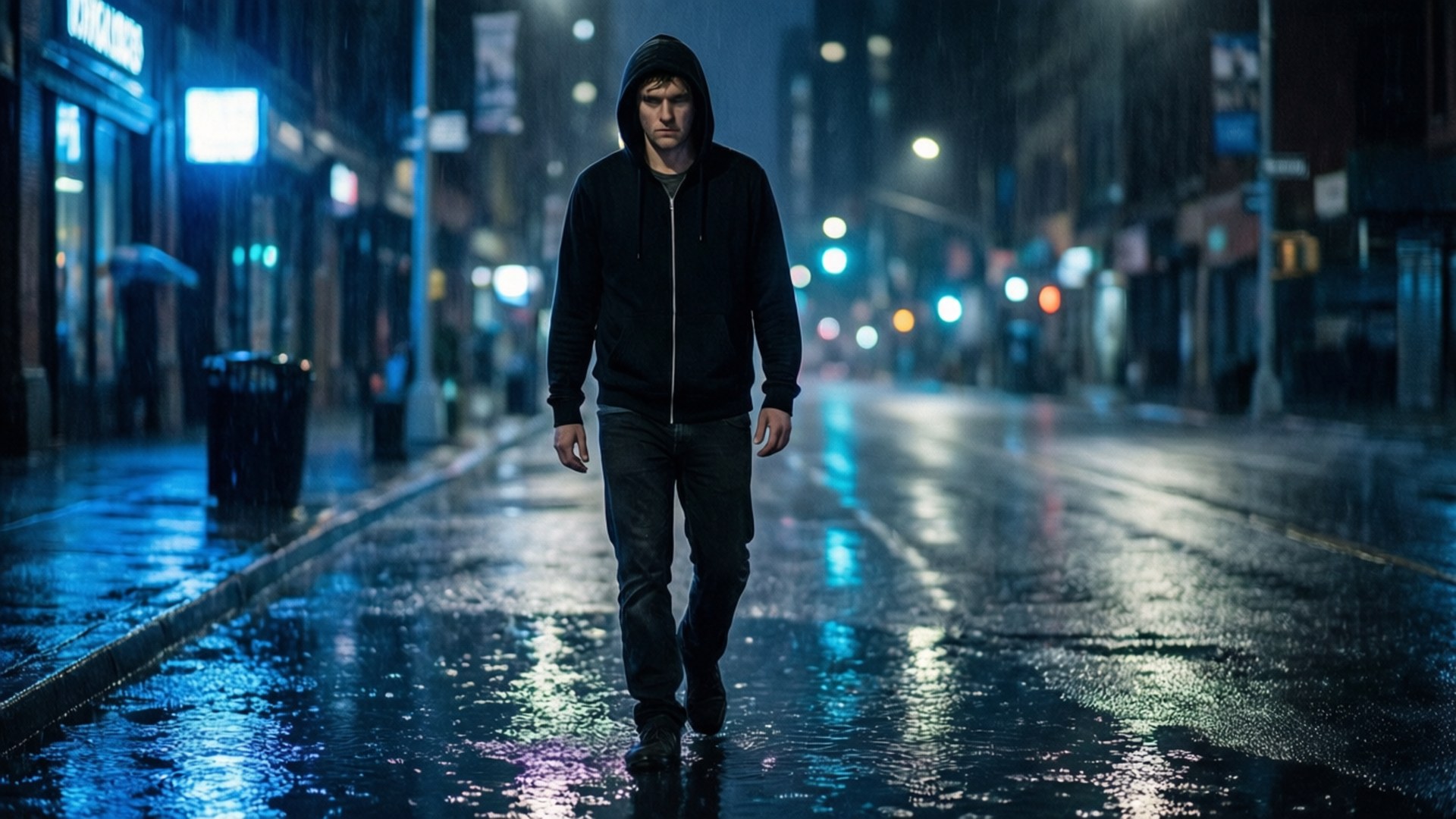 Night Walk by Wallpapers.art Studio