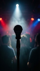 Nightclub Spotlight Mic