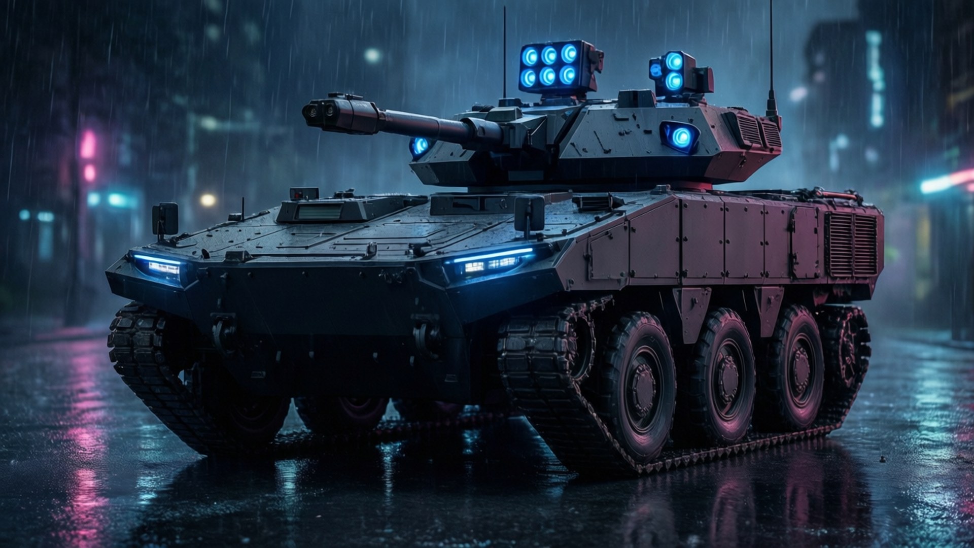Nightfall UGV by Wallpapers.art Studio