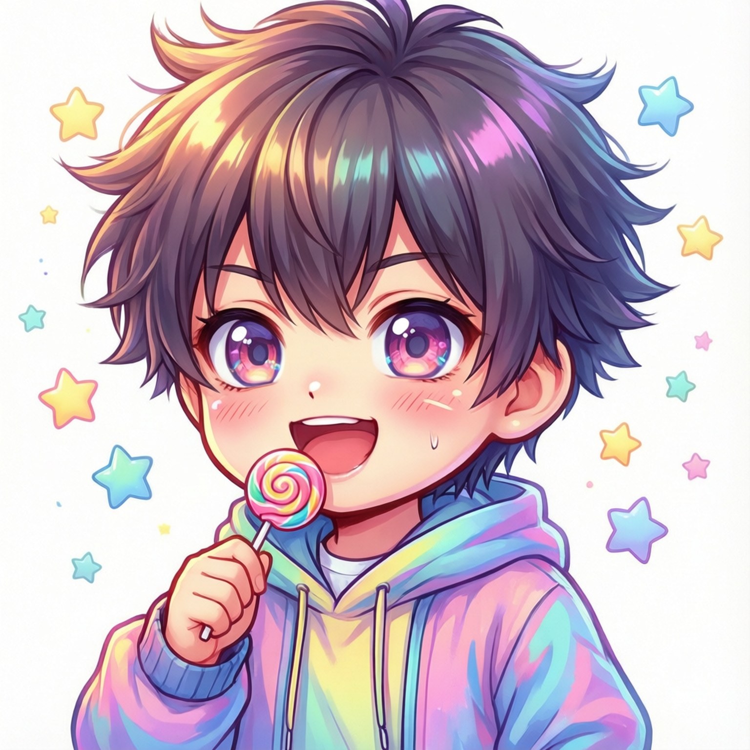 Niko's Sweet Lollipop by Wallpapers.art Studio