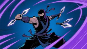 Ninja Action Cool Drawing