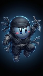 Ninja Kirby Stealth