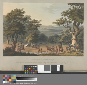 No. 7 Distant View of Cuidad Rodrigo from the Oak Wood near the Village Espeja, May 1811