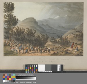 No.8 The March of the 3rd Division through the Sierra de Estrella, or de Neve, May 16, 1811