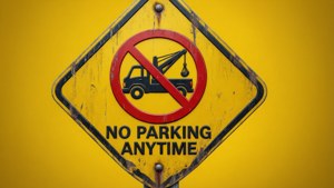 No Parking Tow Truck