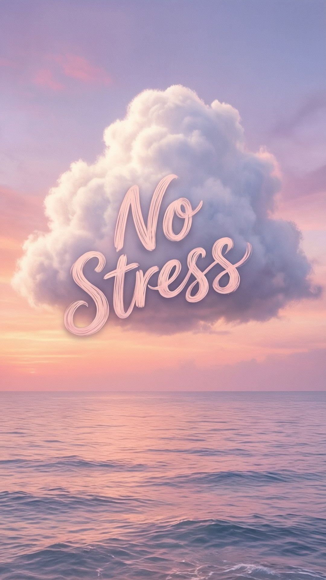 No Stress Cloud by Wallpapers.art Studio