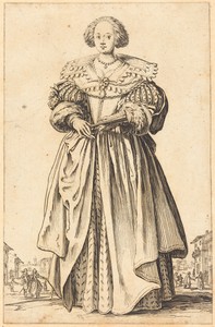 Noble Woman with Fan
