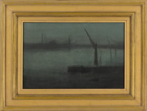 Nocturne: Blue and Silver--Battersea Reach