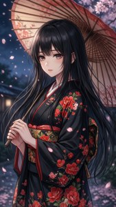 Nocturne Kimono