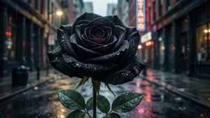 Noir Alley Rose