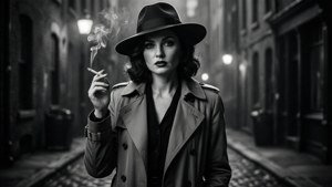 Noir Detective Chloe