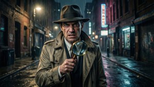 Noir Detective Disgust