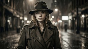 Noir Detective Elle