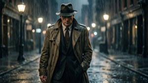 Noir Fedora Cap