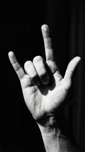 Noir Hand Study