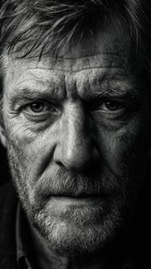 Noir Portrait Gaze