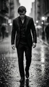Noir Rain Walk