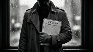 Noir Shadow with Top Secret File