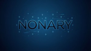 Nonary Typography