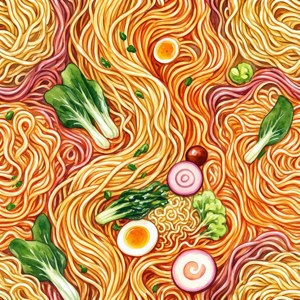 Noodle Watercolor