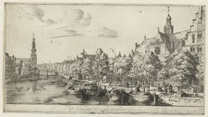 Noordermarkt met de Noorderkerk