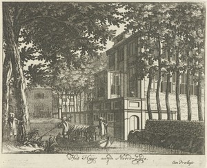 Noordzijde van Paleis Soestdijk