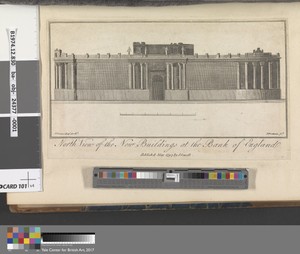 North View of the New Buildings at the Bank of England (page 20, volume 1)